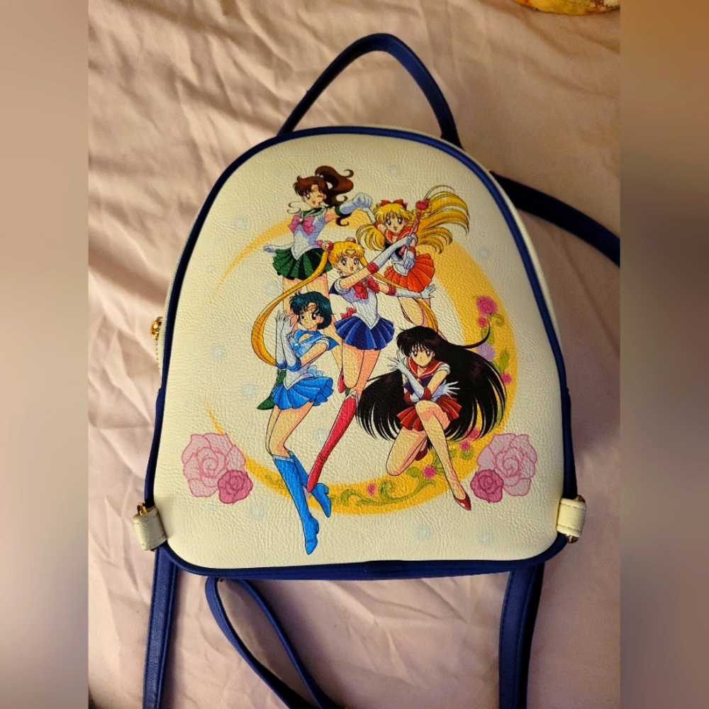 Sailormoon Mini Convertible mini Backpack.